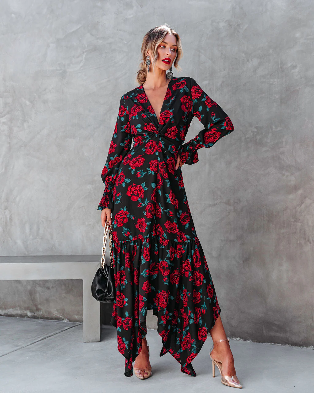 Fall In Love So Easily Floral Maxi Dress - Image 3