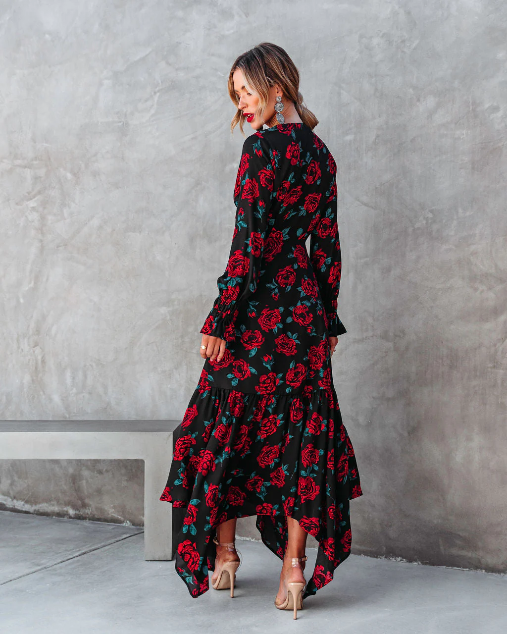 Fall In Love So Easily Floral Maxi Dress - Image 4