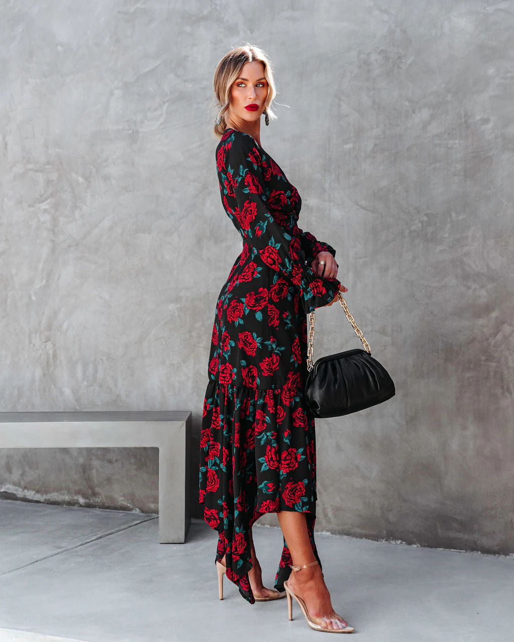 Fall In Love So Easily Floral Maxi Dress - Image 5