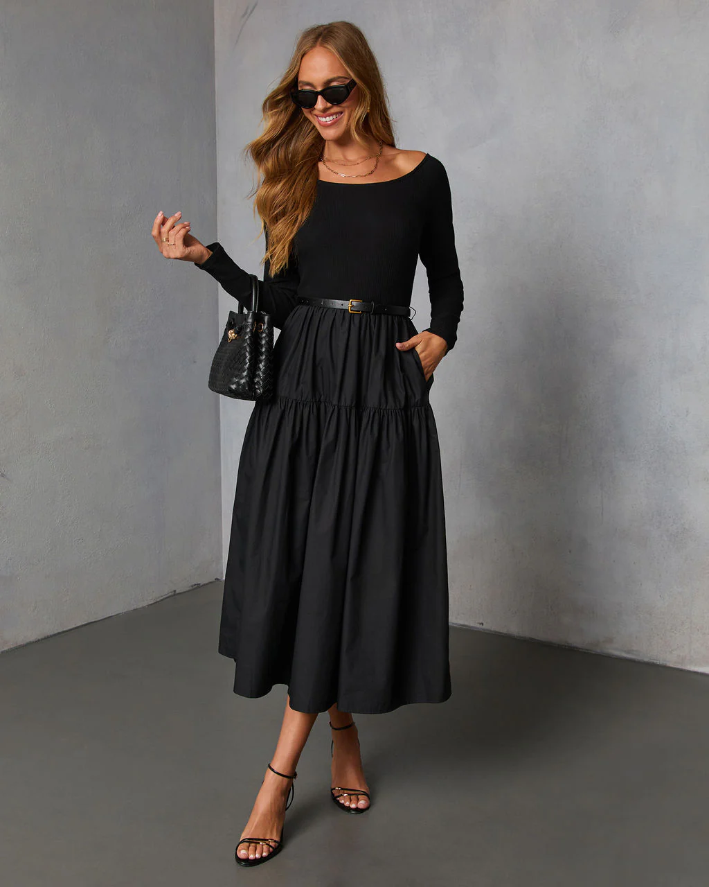 Fallow Field Belted Midi Dress - Image 6