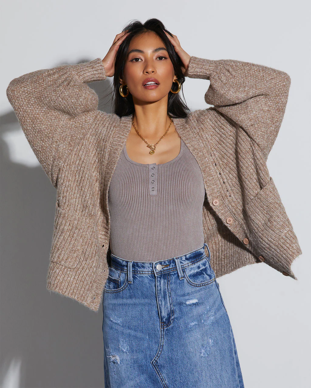 Fayden Oversized Cardigan - Image 3