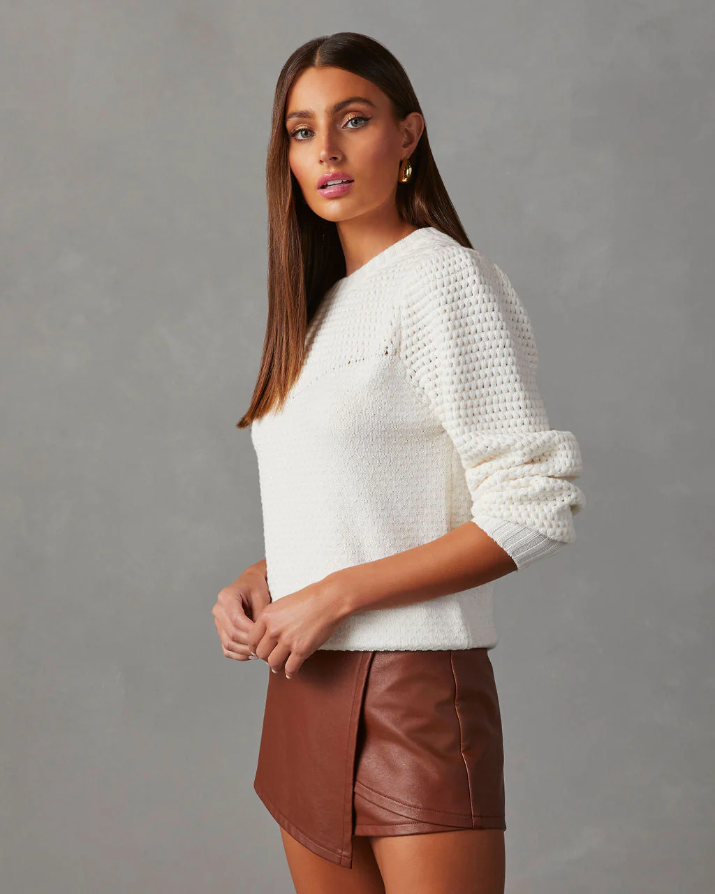Feeling Rich Pullover Sweater - Image 3
