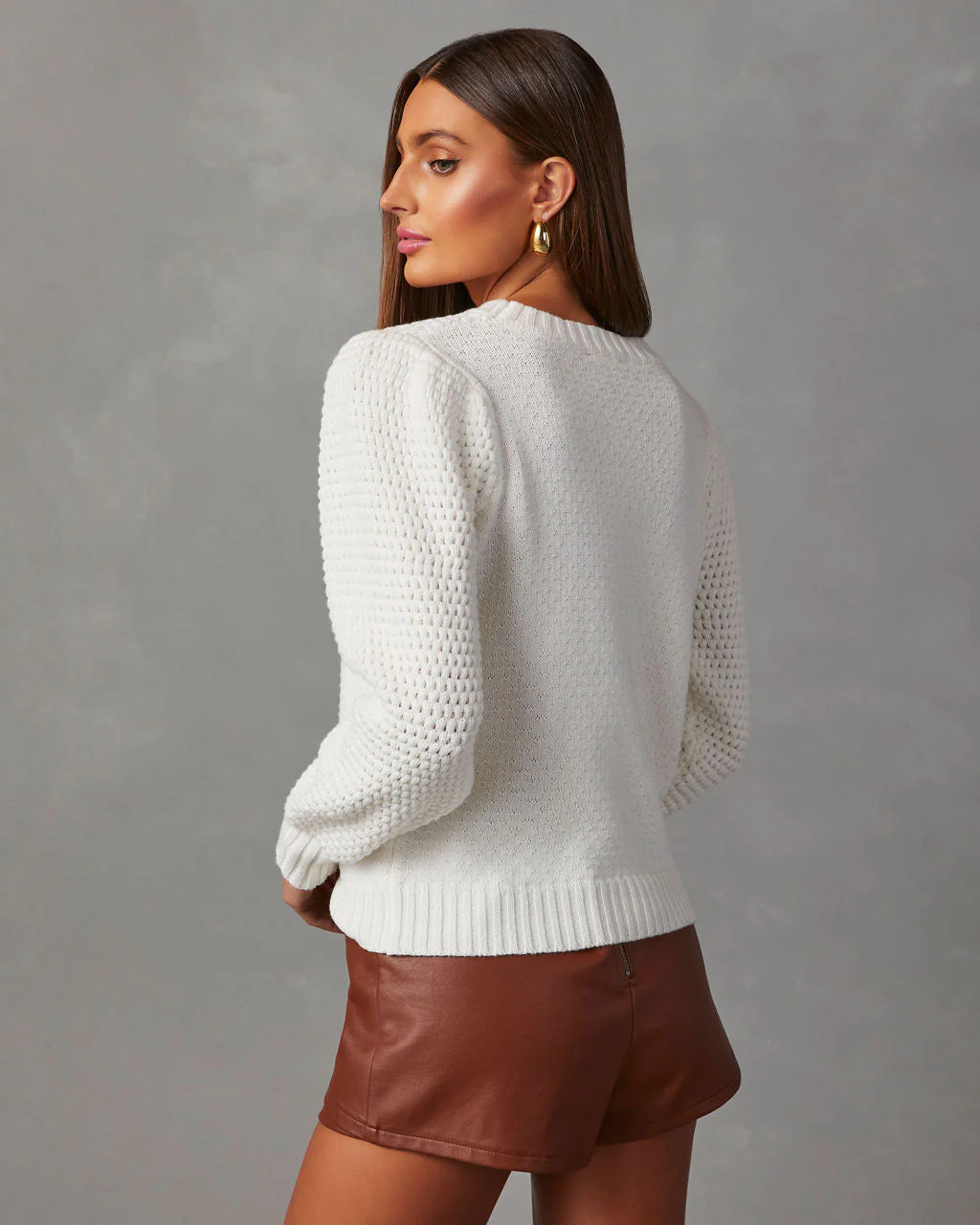 Feeling Rich Pullover Sweater - Image 4