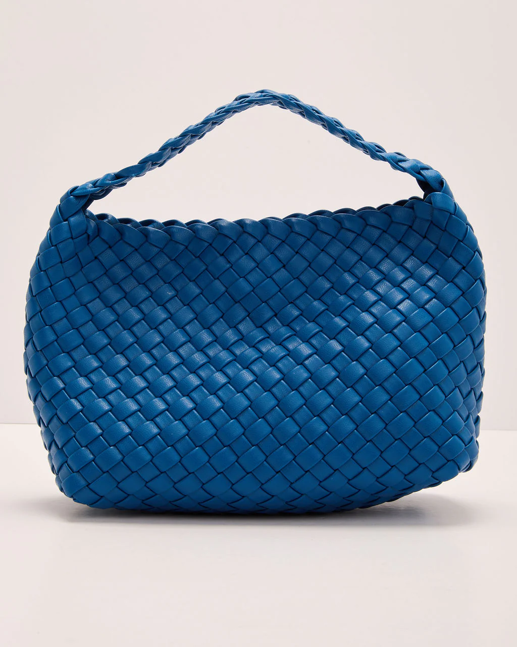 Fiah Textured Woven Vegan Leather Bag - Image 4