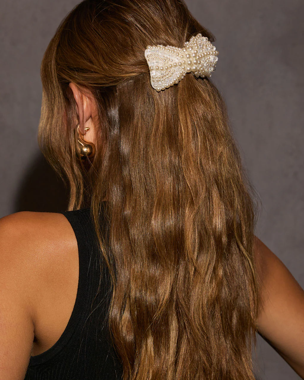 Final Piece Pearl Bow Barrett - Image 2