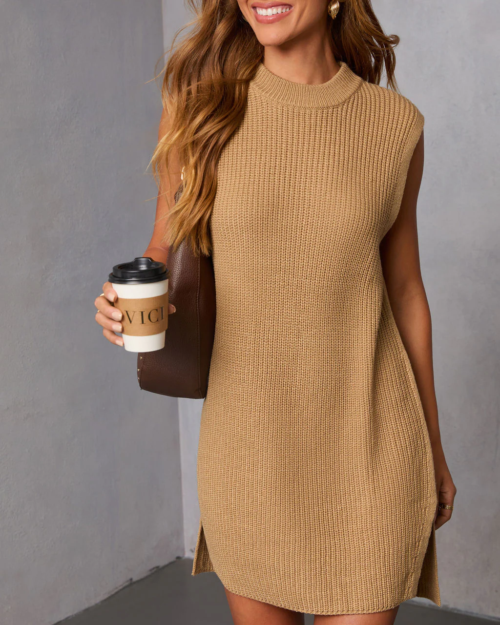 Fiorah Mini Sweater Dress - Image 12