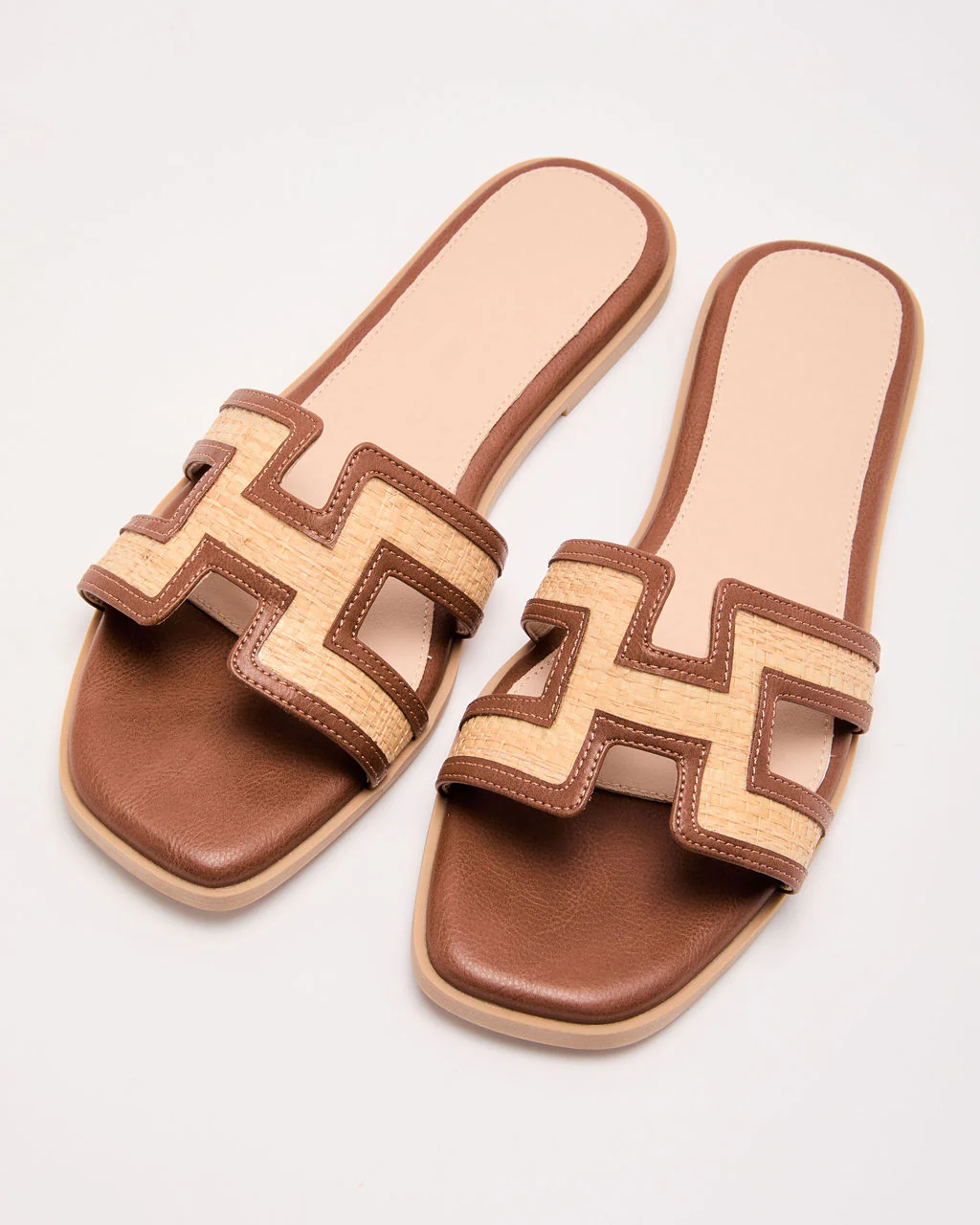 Florance Colorblock Flat Sandals - Image 2