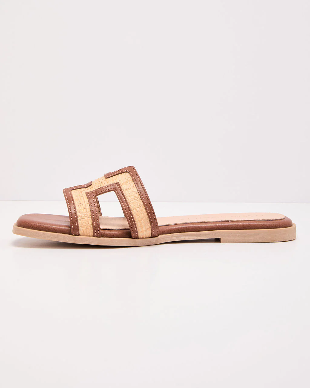Florance Colorblock Flat Sandals - Image 3