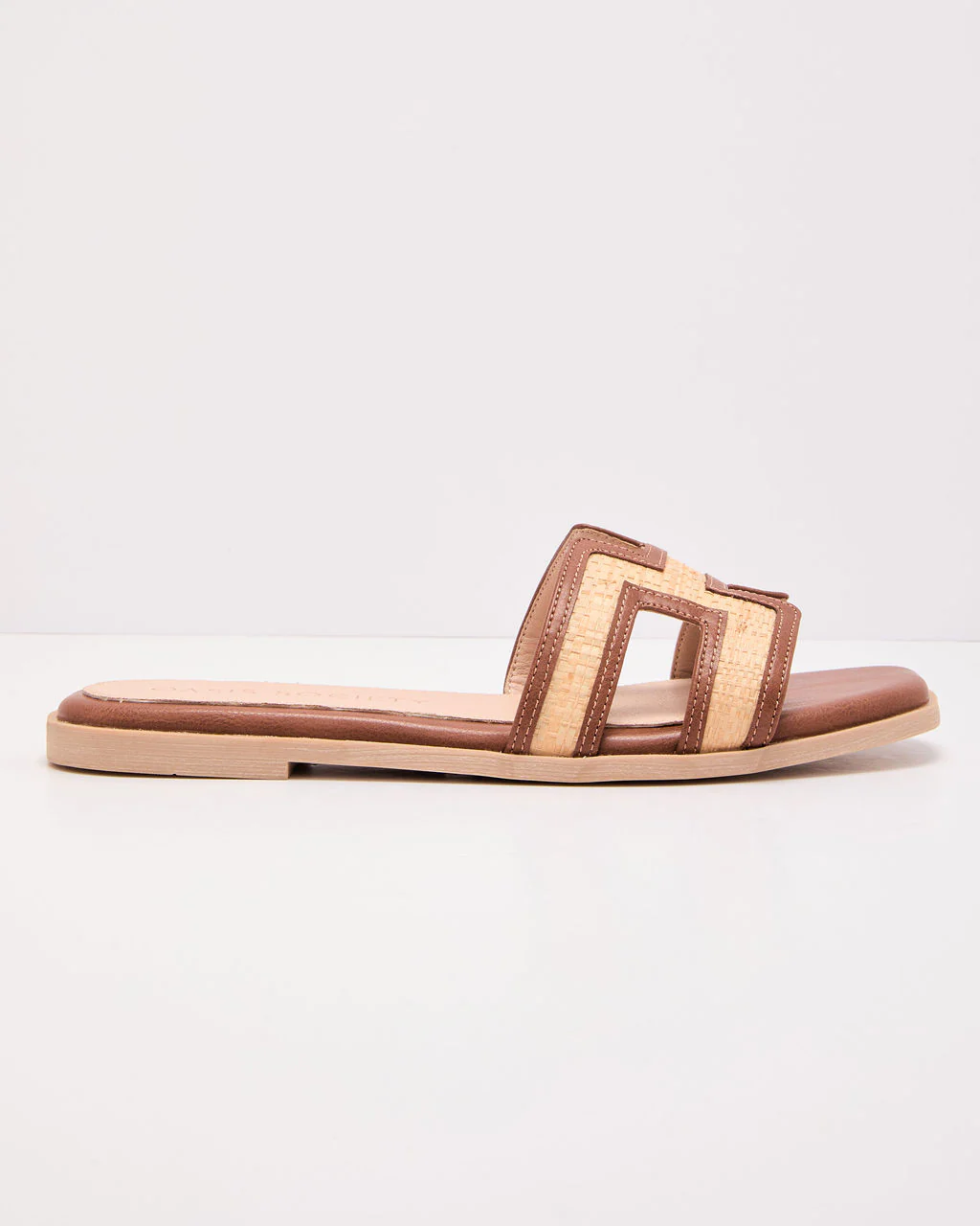 Florance Colorblock Flat Sandals - Image 5