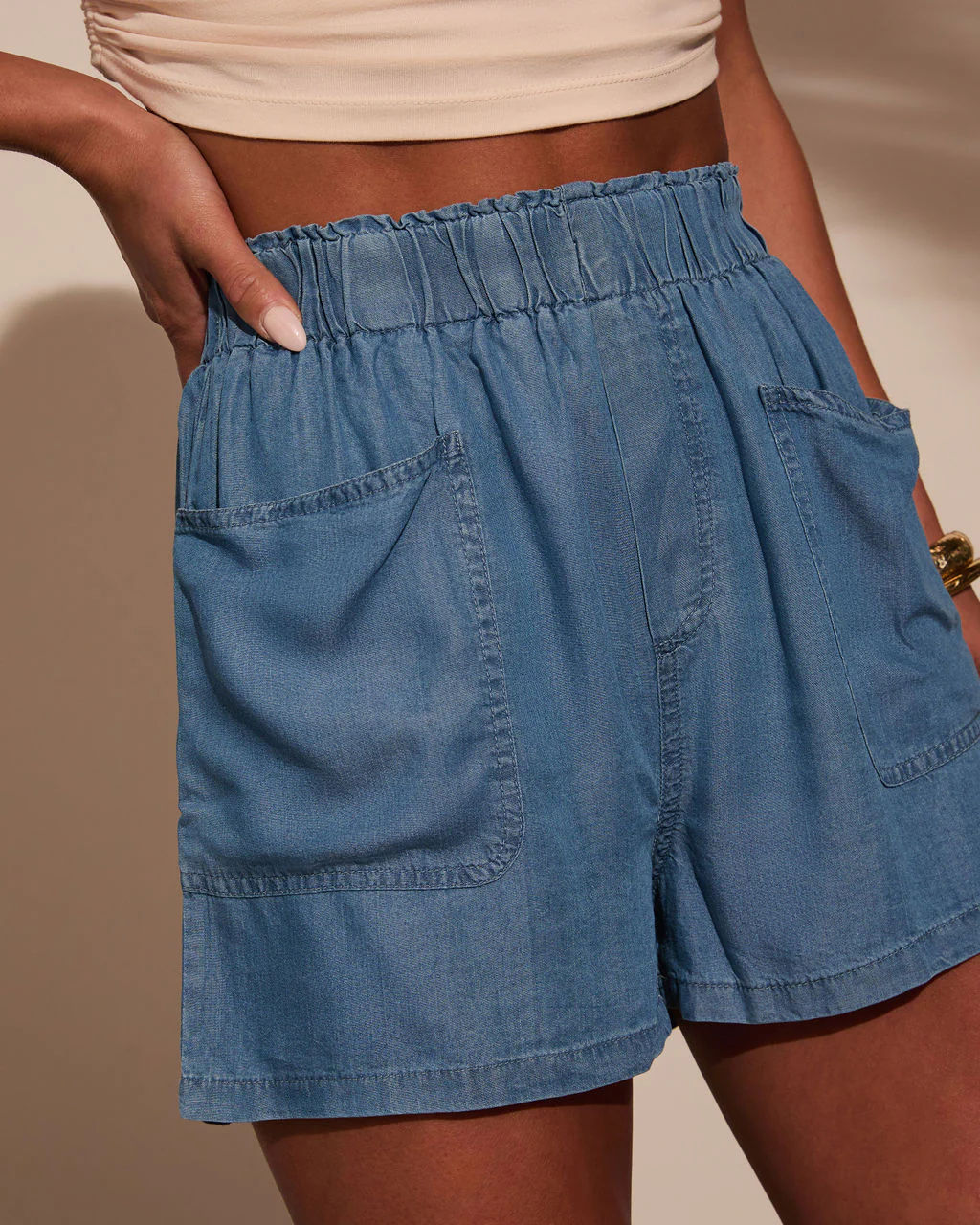 Florida High Rise Pocketed Shorts - Image 5