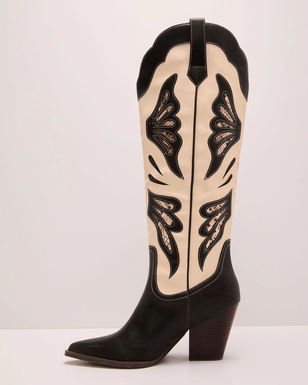 Flutter Daze Butterfly Design Western Boots - Image 3
