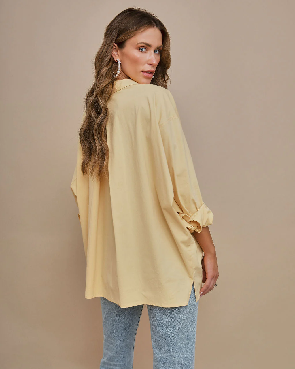 Federica Cotton Button Down Top - Image 4
