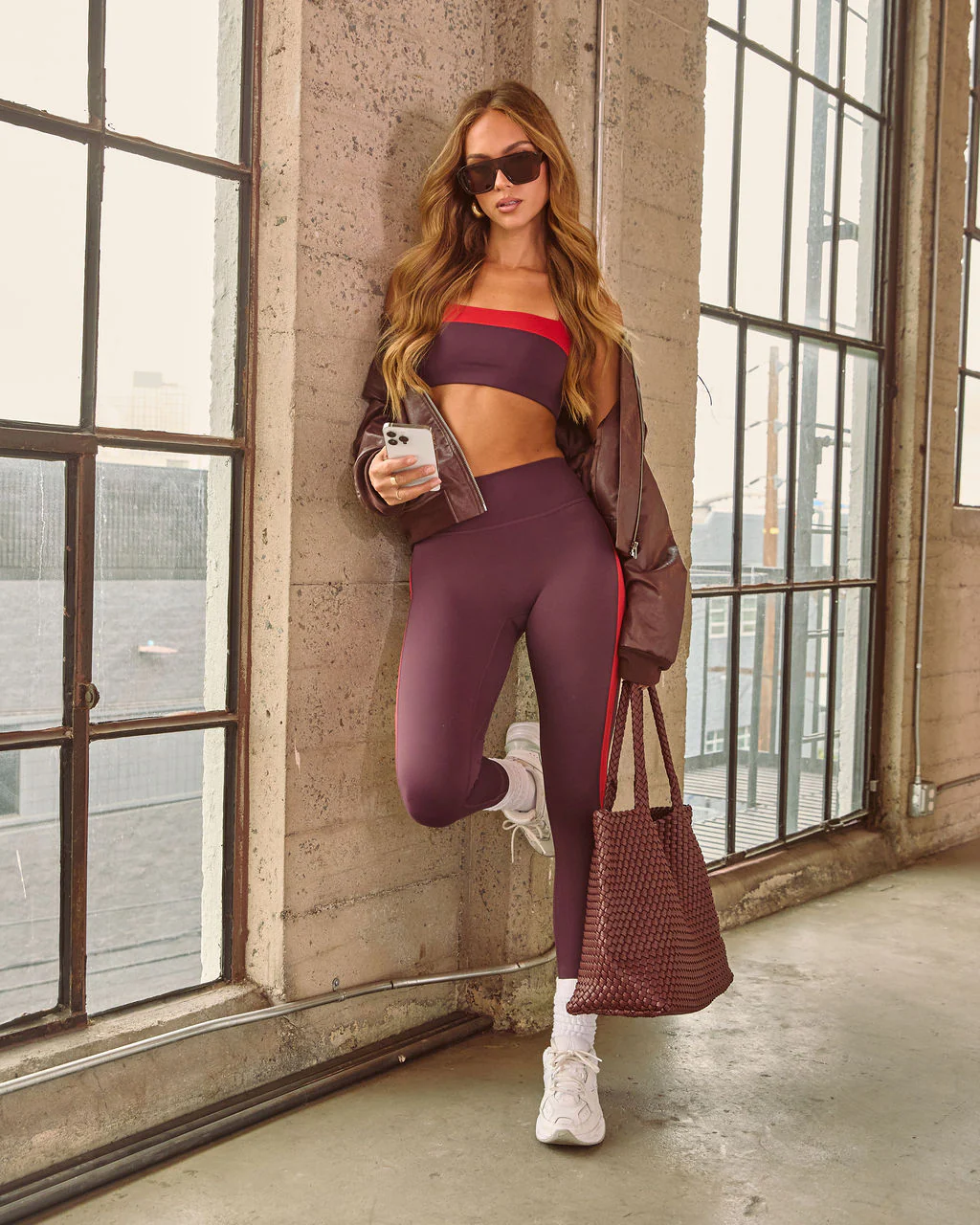 Free Flow Colorblock Sports Bra - Image 6