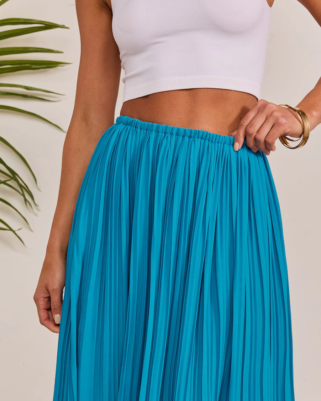 Fresh Daydream Pleated Maxi Skirt - Image 6
