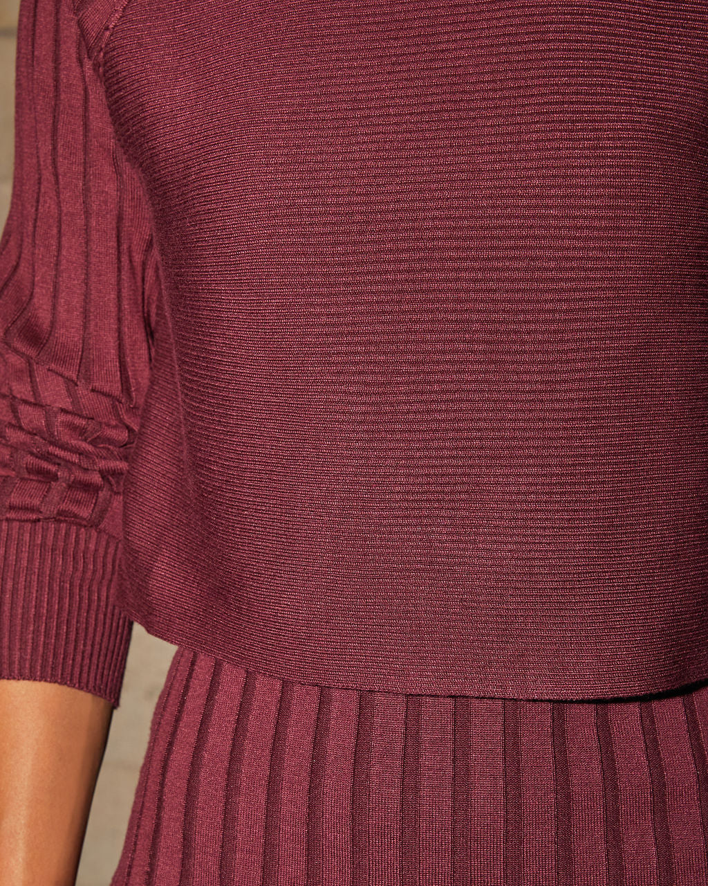 Full Of Surprises Ribbed Knit Midi Dress - Image 21