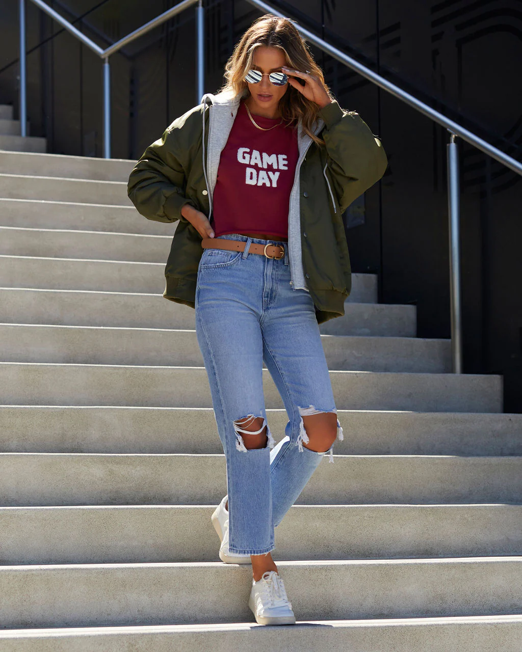 Game Day Cropped Graphic Tee - Image 12