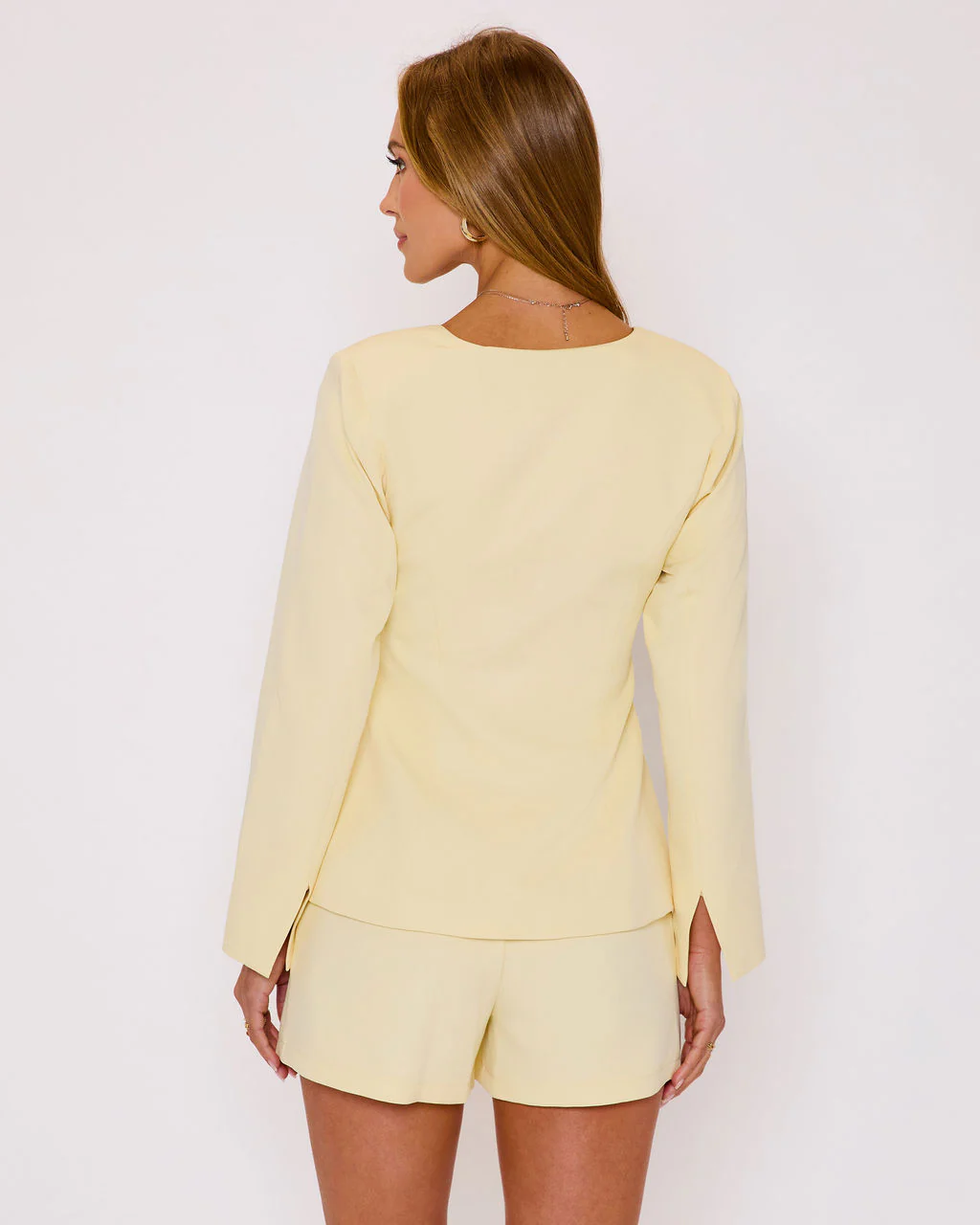 Gentle Allure Blazer Romper - Image 4