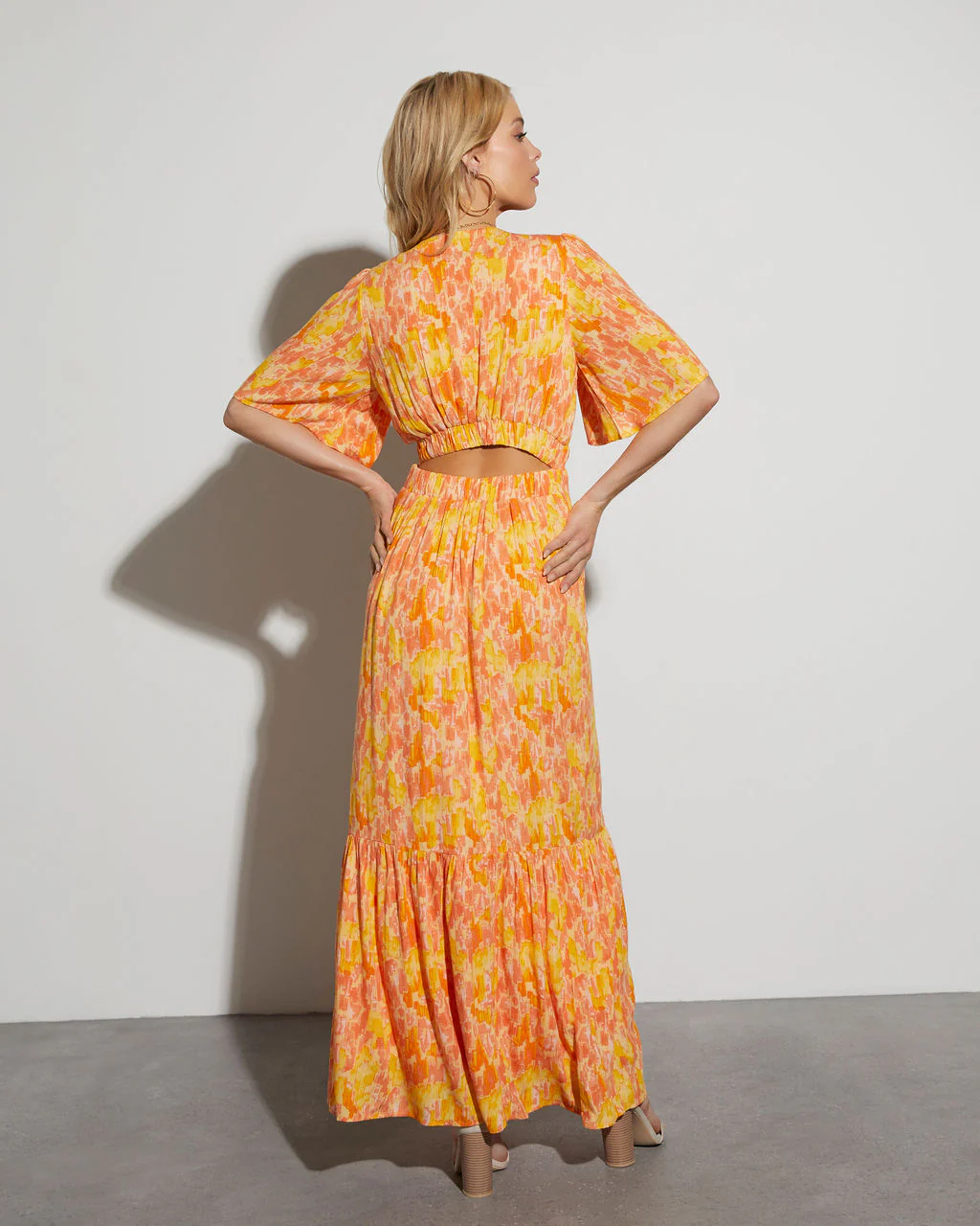 Ginger Tropical Maxi Dress - Image 4