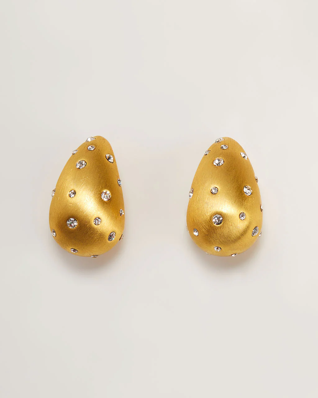 Glamour Chunky Rhinestone Studs - Image 2