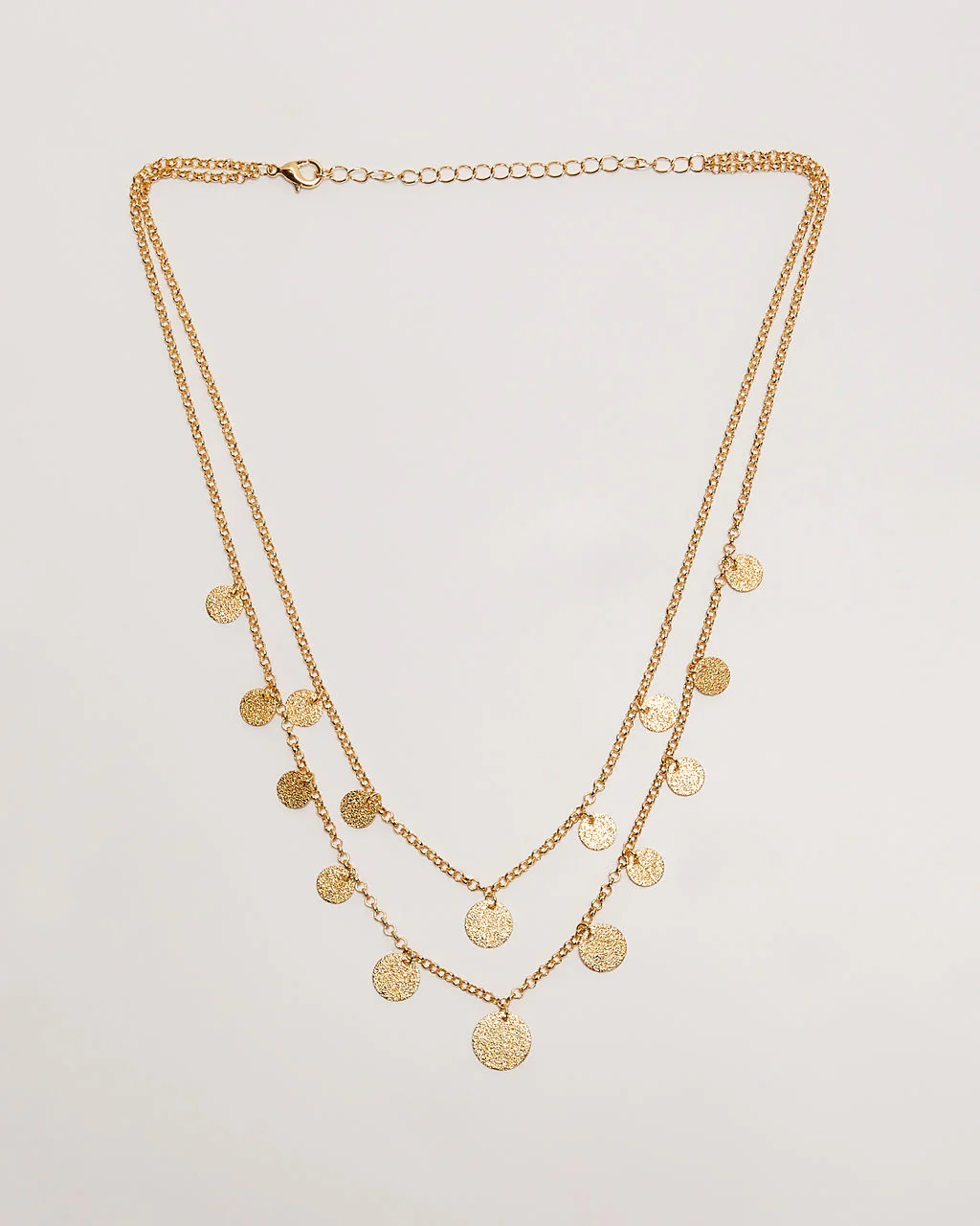 Gleaming Gypsy Layered Necklace - Image 2