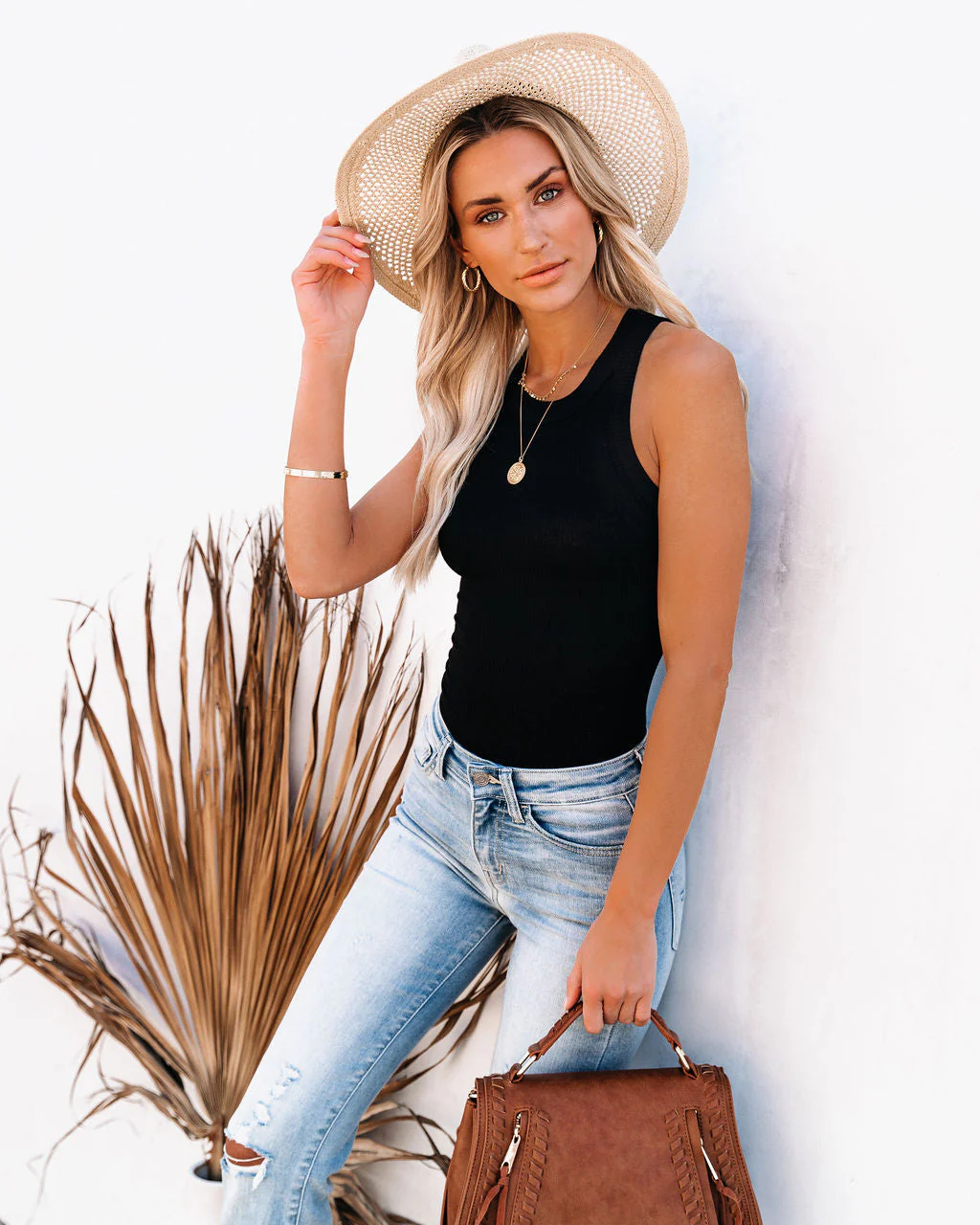 Go Ribbed Modal Tank - Image 6