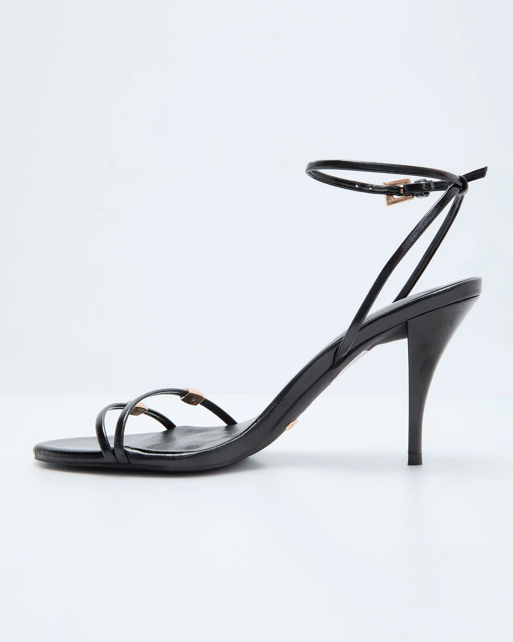 Lenden Gold Hardware Strappy Heels - Image 3