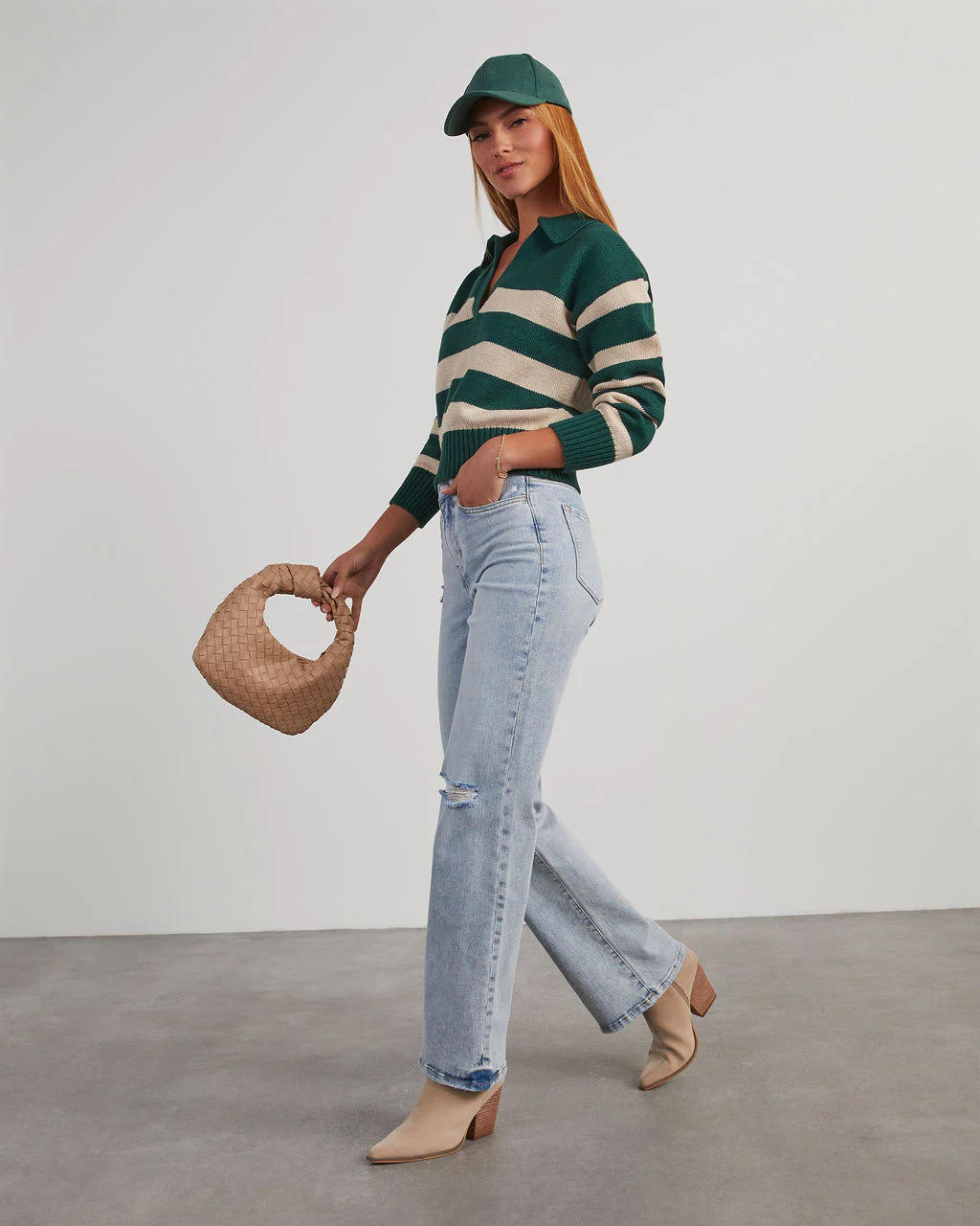 Graham Striped Polo Sweater - Image 15