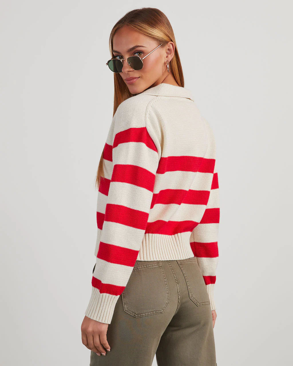 Graham Striped Polo Sweater - Image 4
