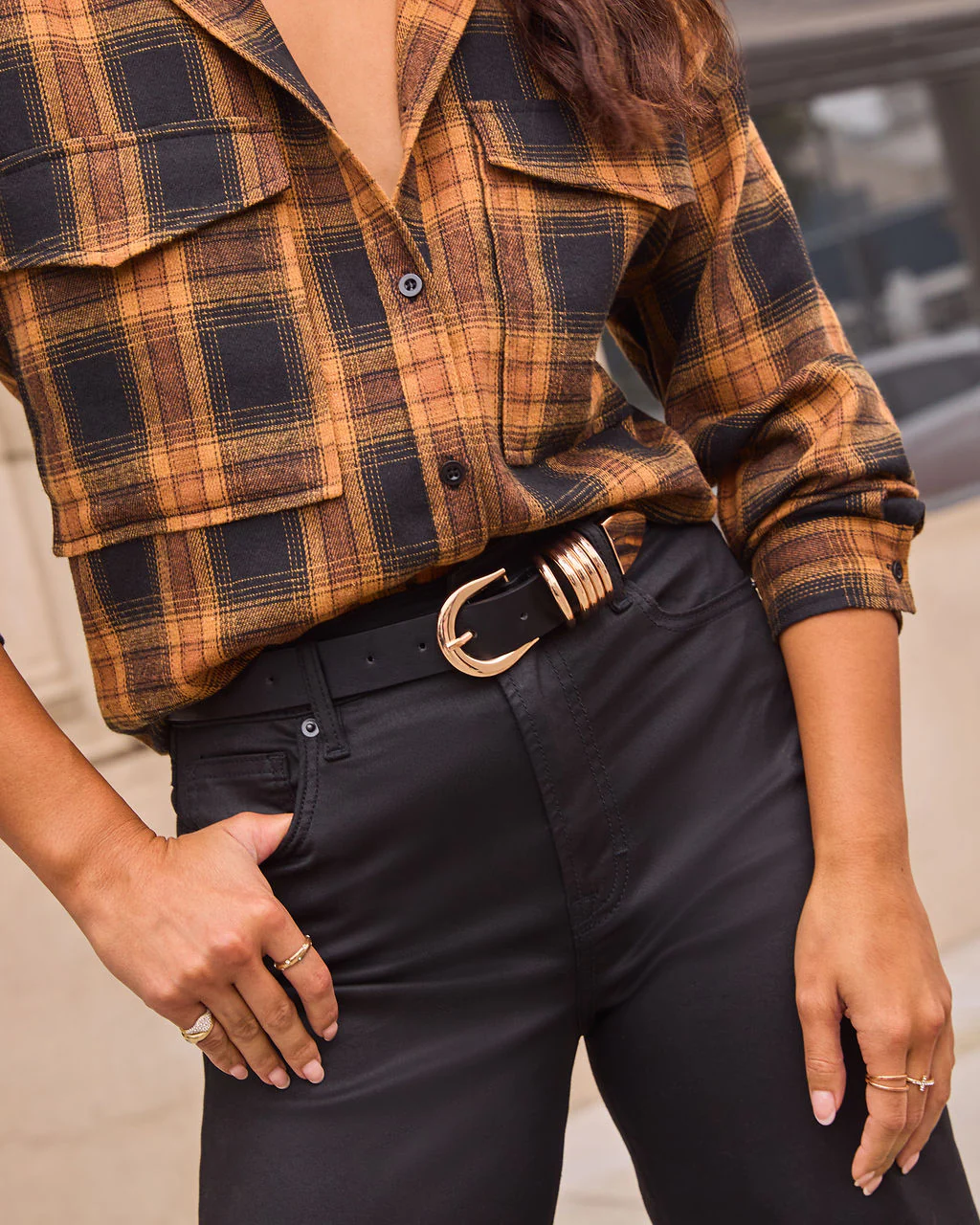 Greer Stacked Buckle Belt - Image 20
