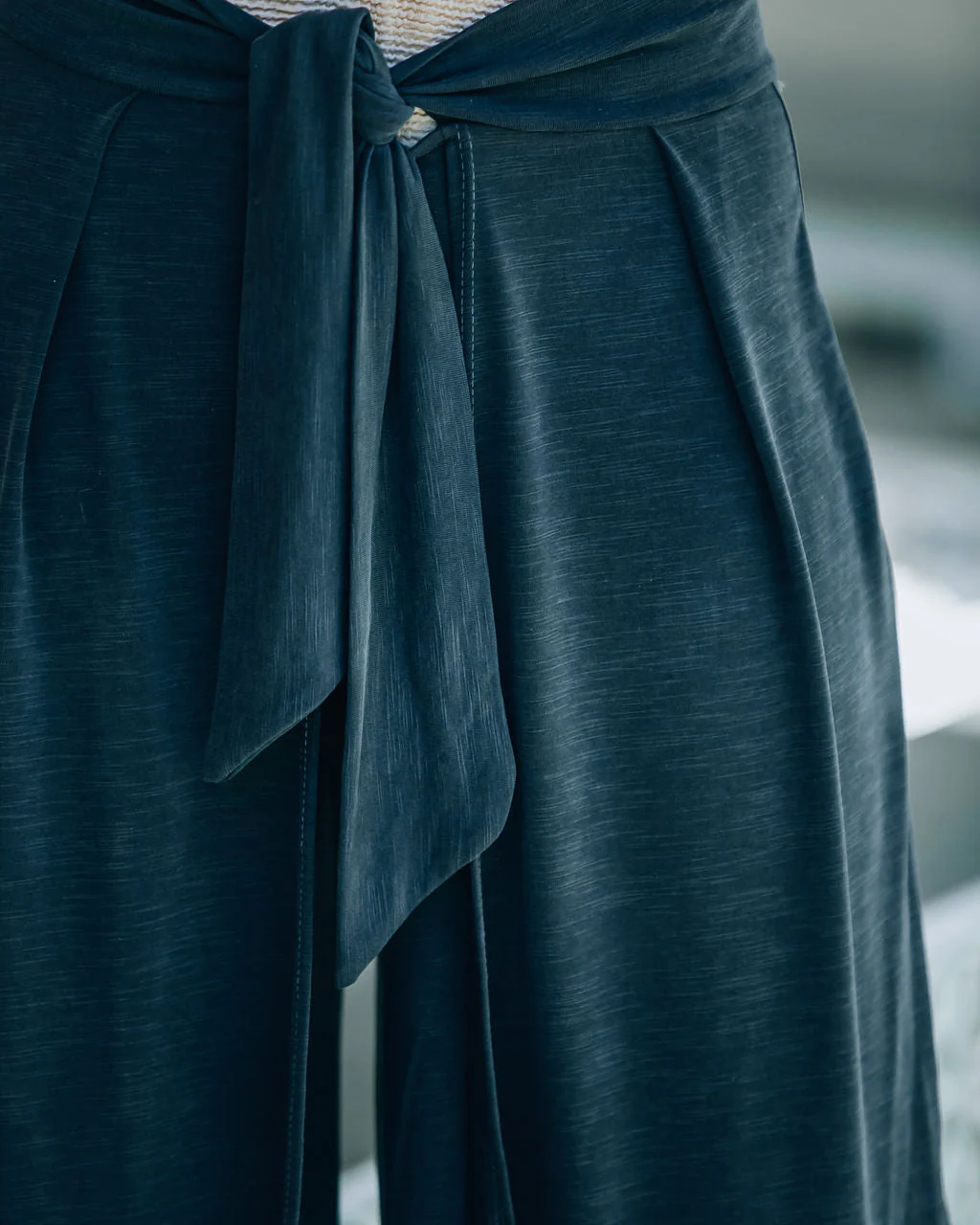 Grenada Tie Front Modal Blend Pants - Image 3