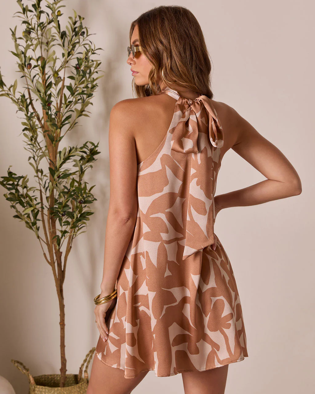 Tobie Halter Mini Dress - Image 4