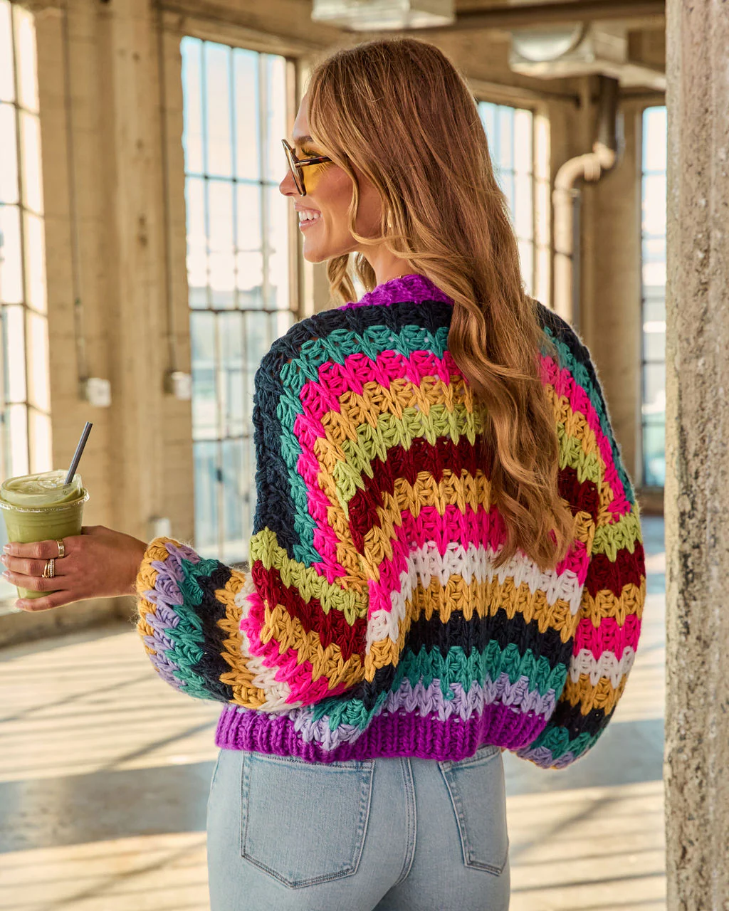 Happy Trails Crochet Cardigan - Image 10