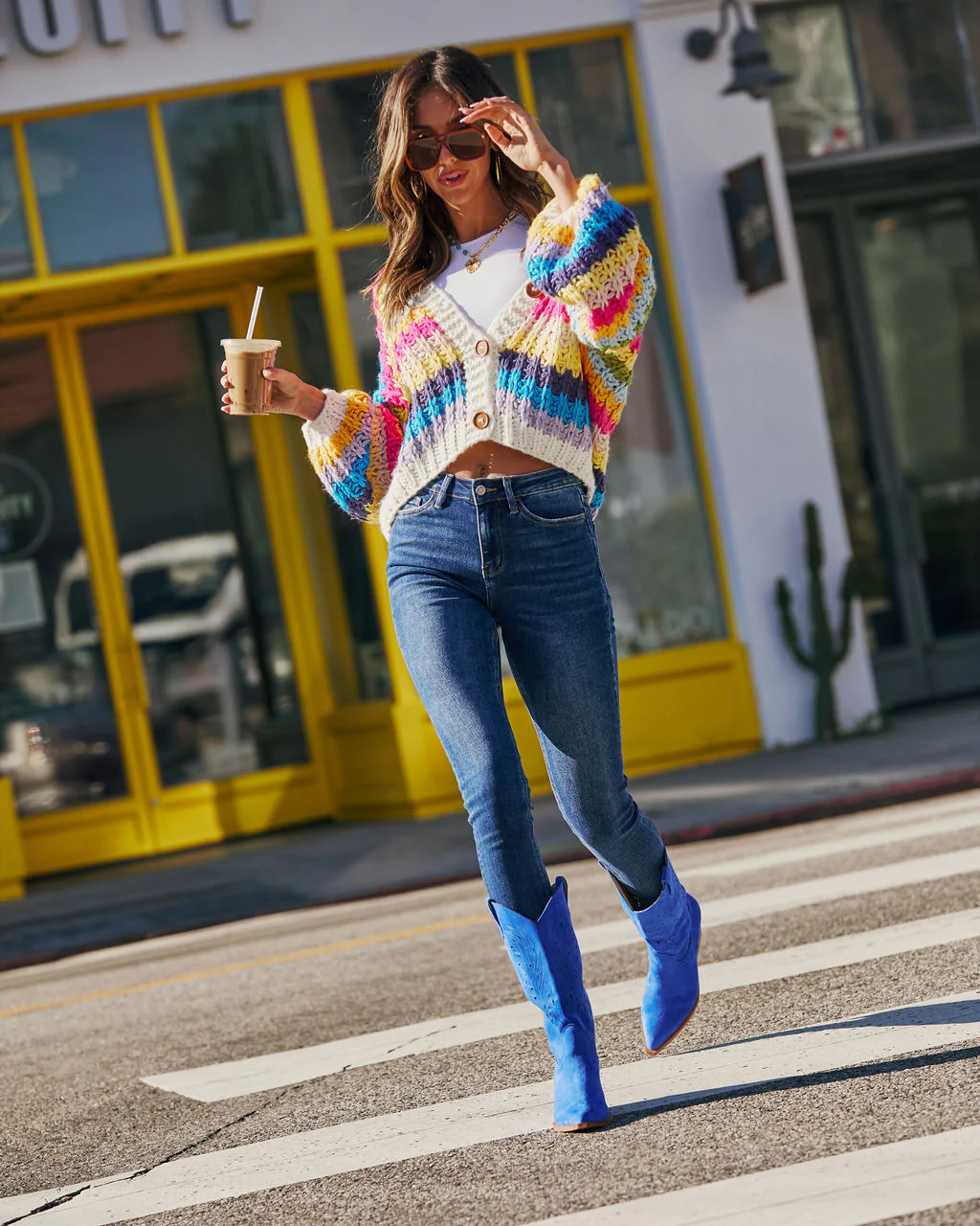 Happy Trails Crochet Cardigan - Image 6