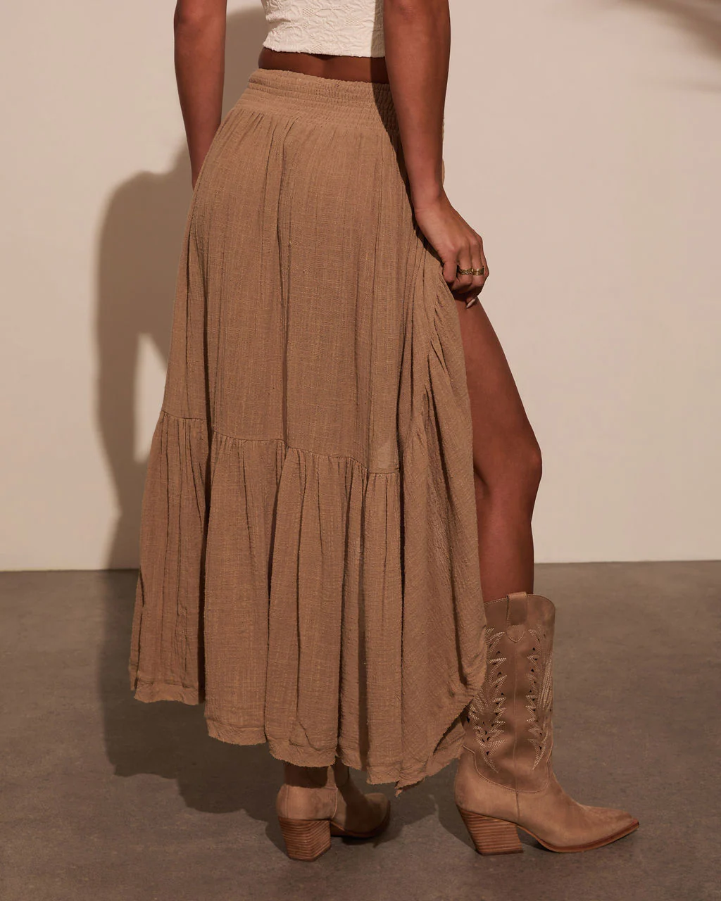 Harmonic High Low Maxi Skirt - Image 10