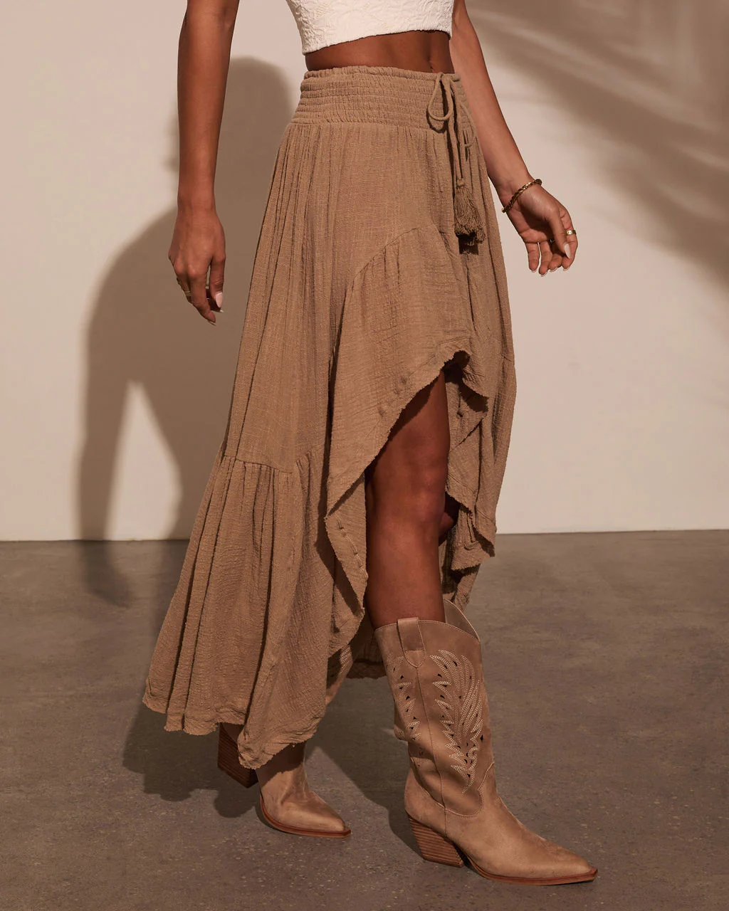 Harmonic High Low Maxi Skirt - Image 9
