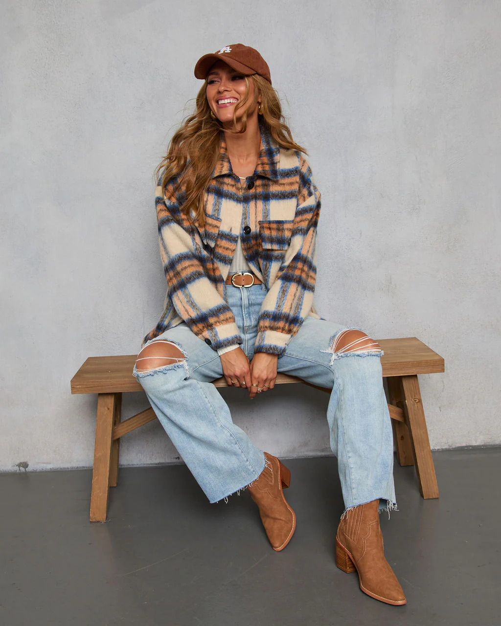 Haystack Heavyweight Plaid Jacket - Image 12