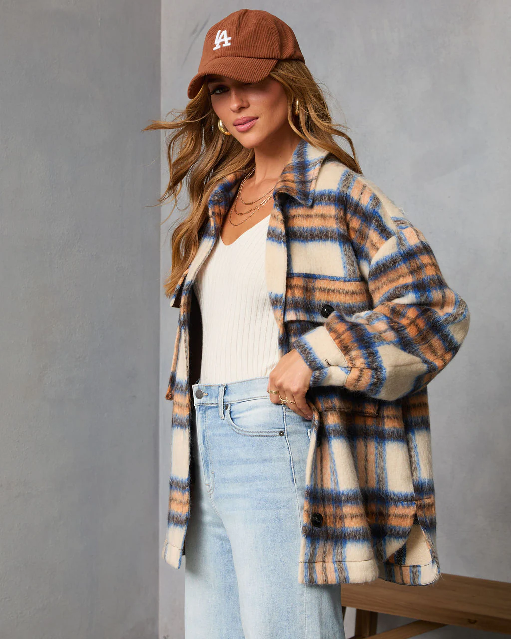 Haystack Heavyweight Plaid Jacket - Image 9