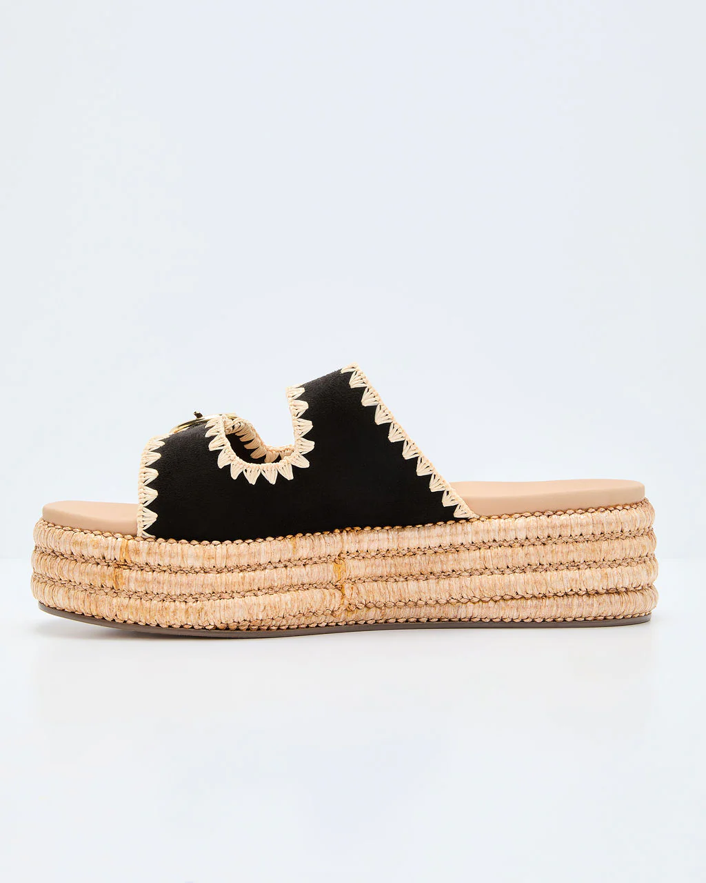 Heidi Woven Platform Sandals - Image 6
