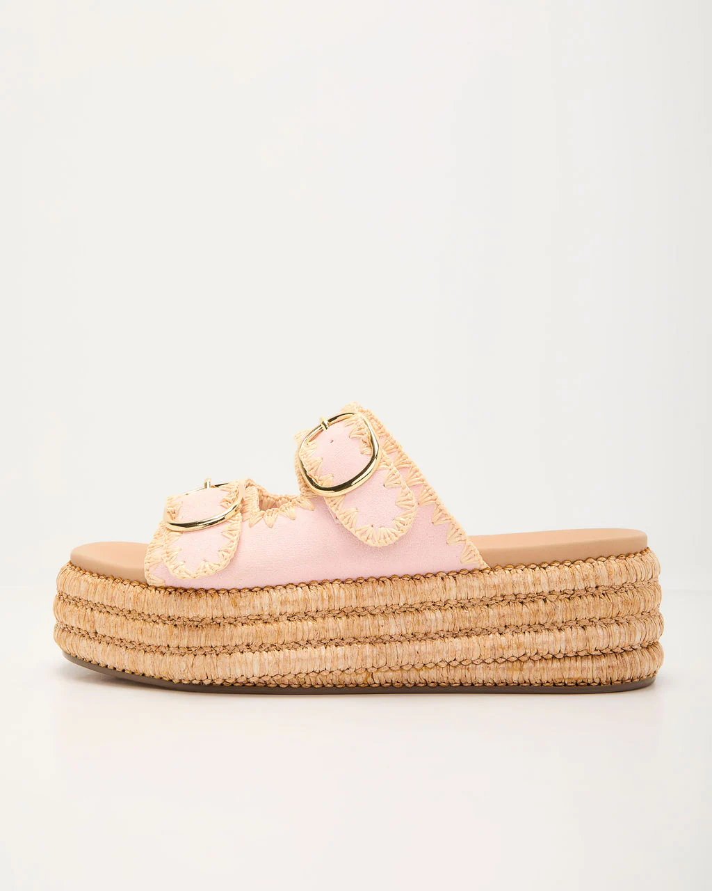 Heidi Woven Platform Sandals - Image 9