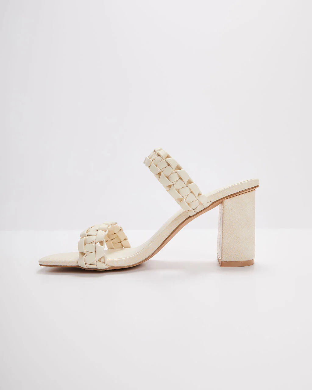 Heidi Woven Strappy Heels - Image 3