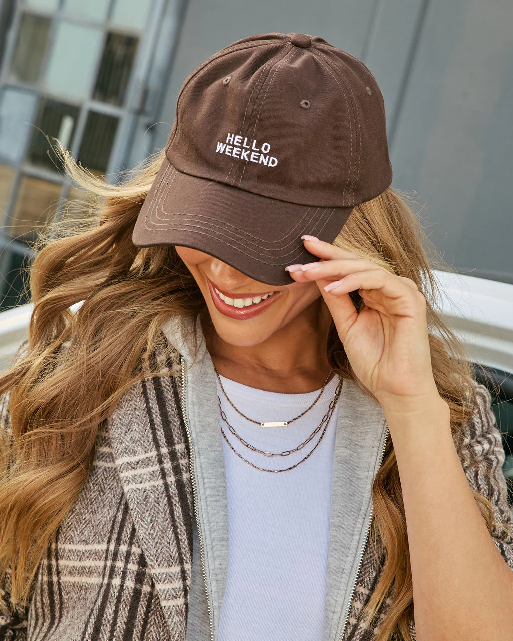 Hello Weekend Baseball Cap - Image 4
