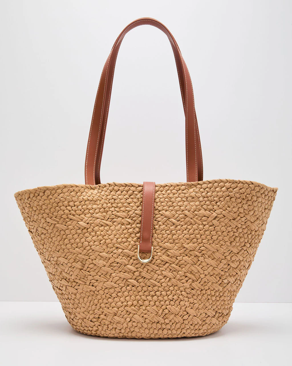 Heritage Coast Straw Tote Bag - Image 2