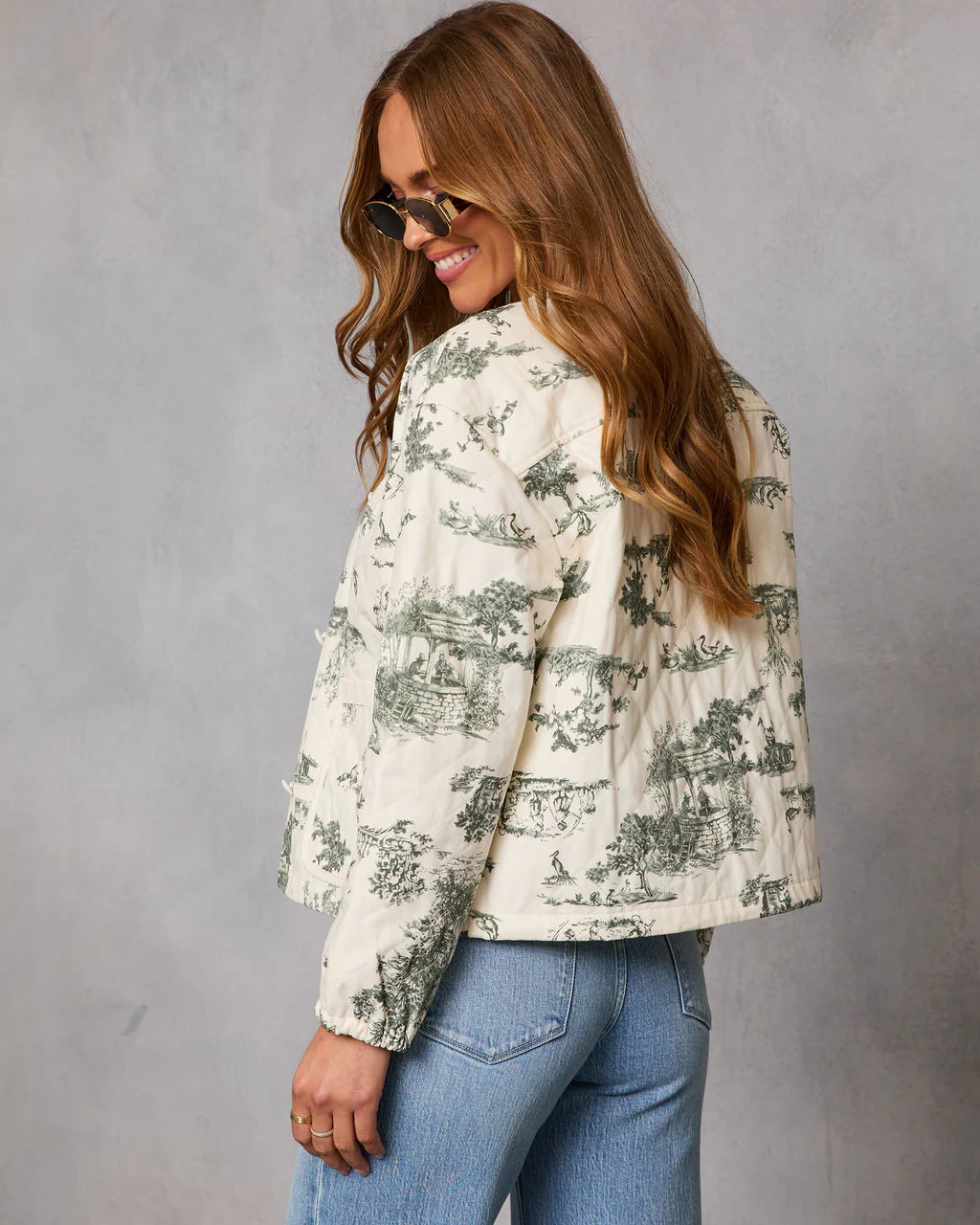 Heritage Hunt Scenic Novelty Print Standard Jacket - Image 4
