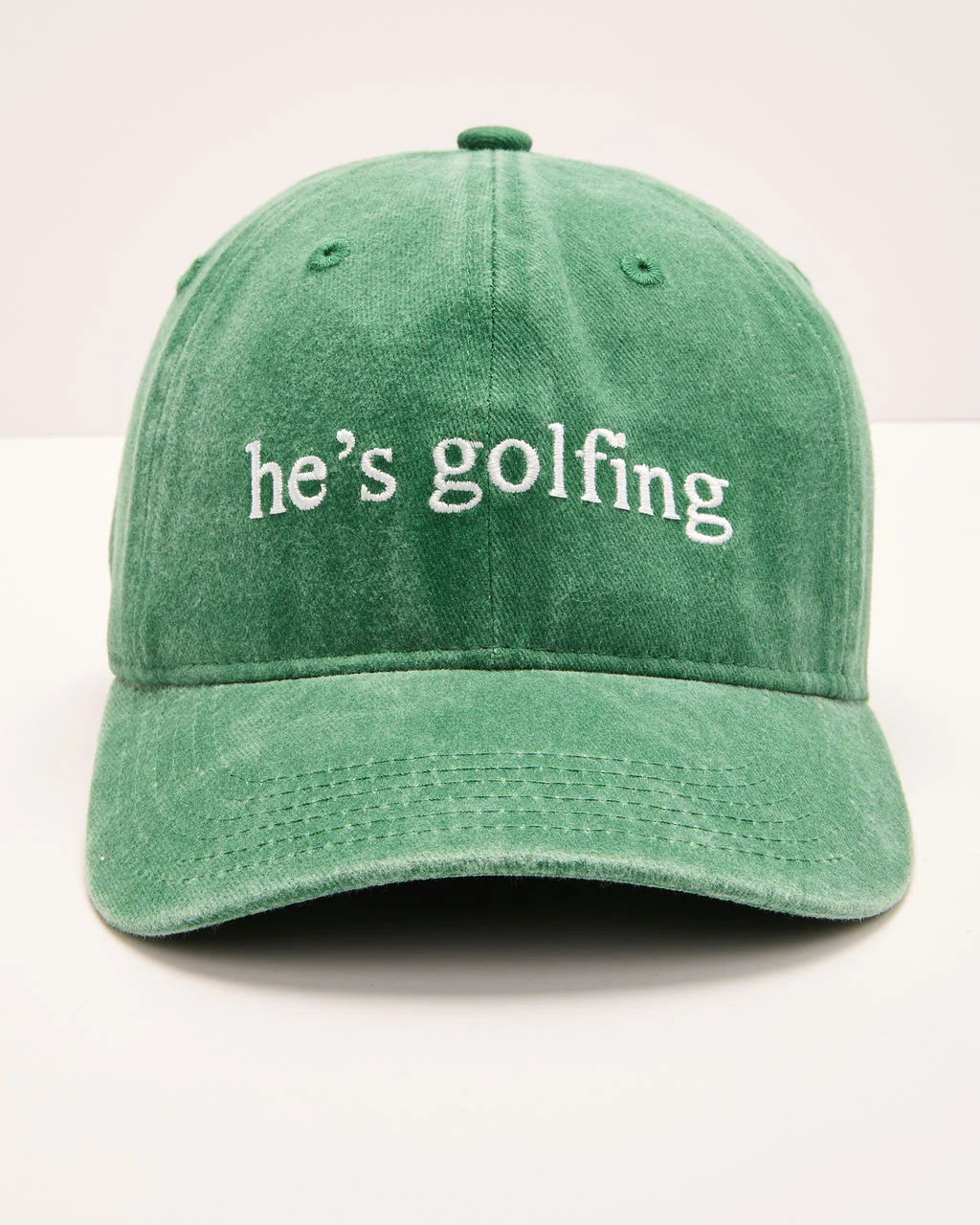 He's Golfing Baseball Hat - Image 3