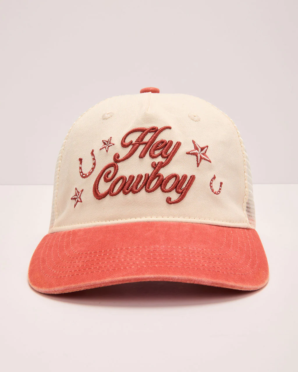 Hey Cowboy Trucker Hat - Image 6