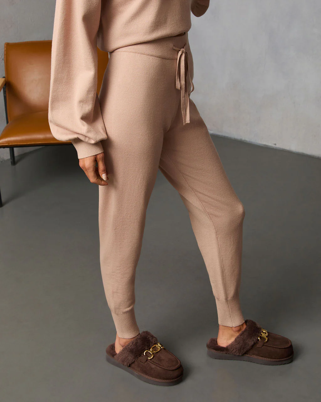 Elie Drawstring High Rise Joggers - Image 3
