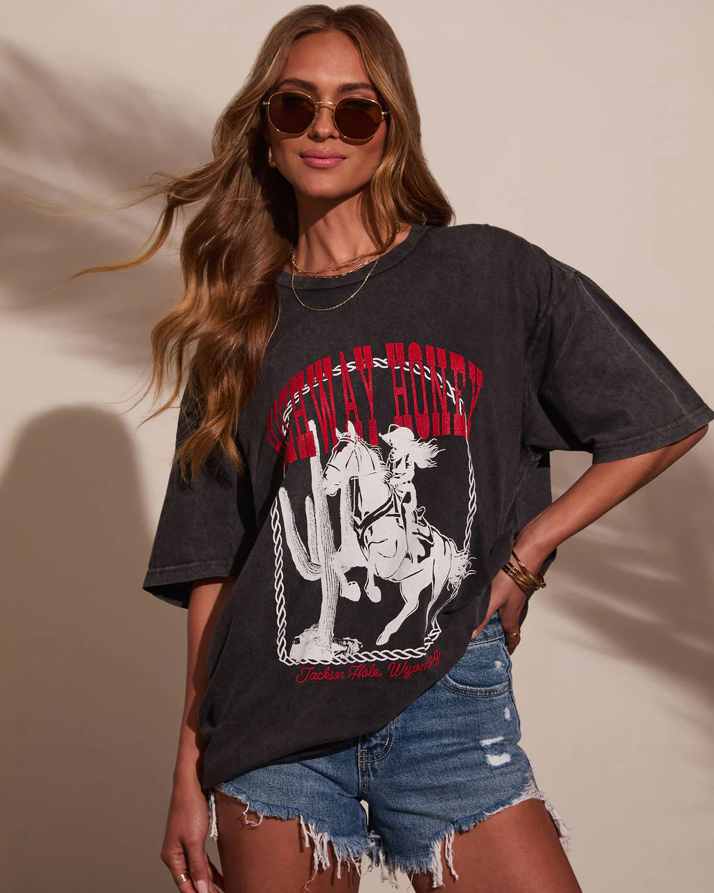 Highway Honey Short Sleeve Graphic Tee - Image 5