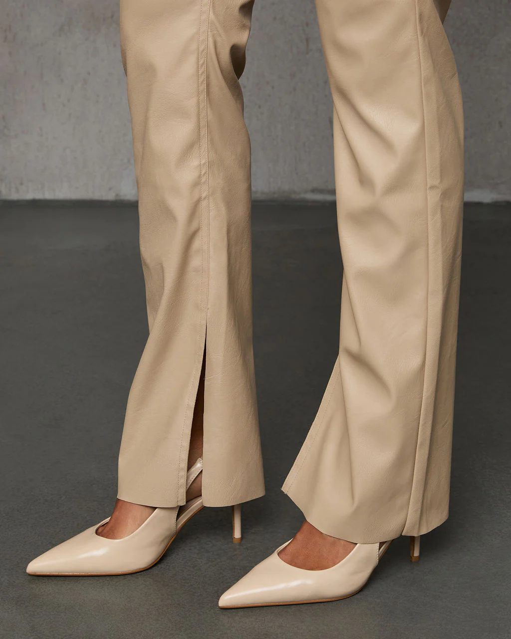 Hilcrest High Rise Leather Pant - Image 11