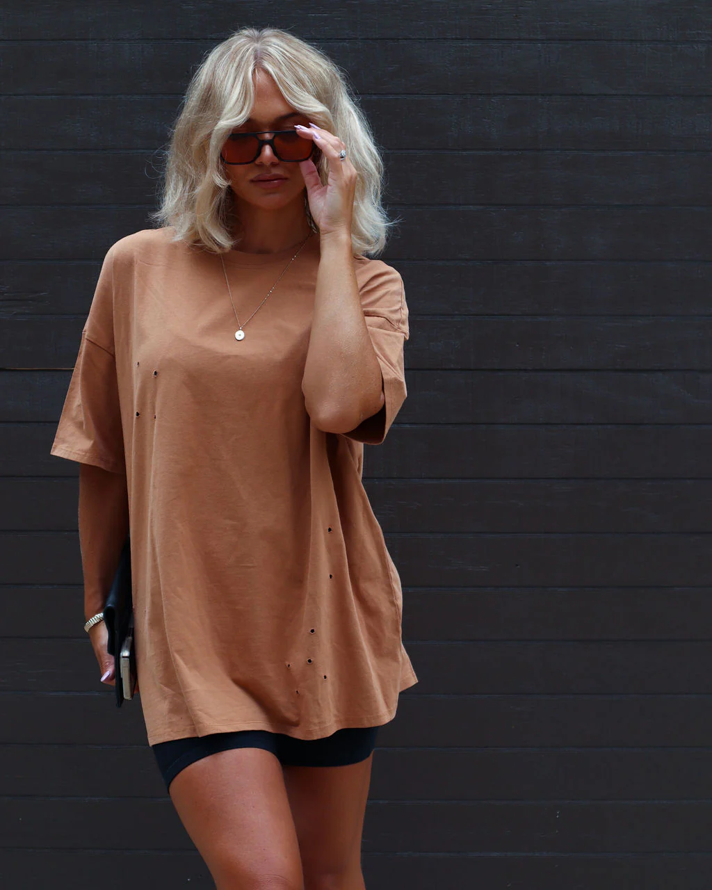 His Cotton Oversized Tee - Image 12