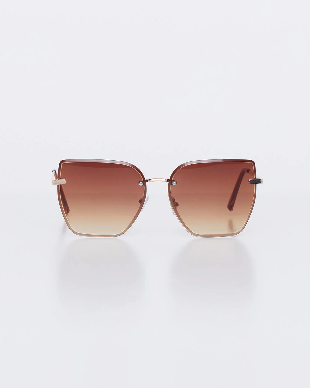 Hollywood Frameless Square Sunglasses - Image 2